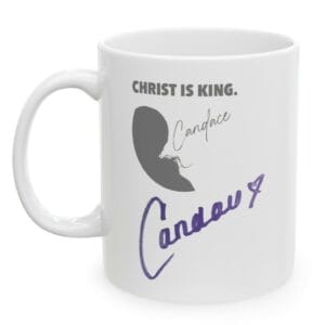 Candace Owens Christ Is King Mug