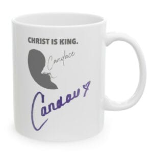Candace Owens Christ Is King Mugs
