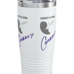Candace Owens Christ Is King Ringneck Tumbler, 20oz