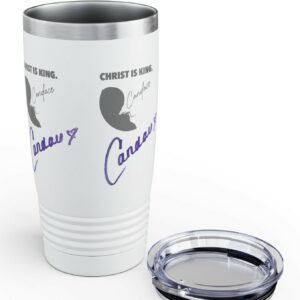 Candace Owens Christ Is King Ringneck Tumbler, 20ozs