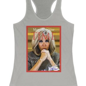 Candace Owens Man Of The Year Women's Ideal Racerback Tank