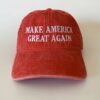 Make America Great Again Embroidered Washed Cap MAGA Hat Patriot cap Cotton Cap Dad Hat