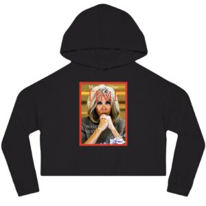 Man Of The Year Women’s Cropped Hooded Sweatshirt
