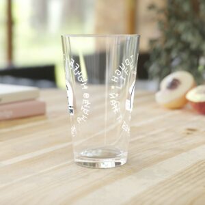 Candace Life Is Tough Pint Glass, 16oz US