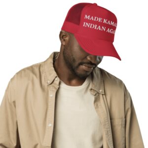 Make Kamala Indian Again Foam Trucker Hats