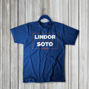 Lindor Soto '25 - Campaign T-shirt - Blue - New York Baseball - Queens