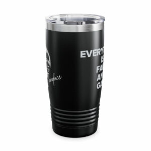 Candace EVERYTHING Is Fake And Gay Ringneck Tumbler, 20oz
