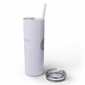 EVERYTHING Is Fake And Gay Skinny Tumbler with Straw, 20oz
