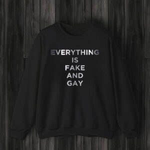 EVERYTHING Is Fake And Gay T-Shirt