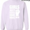 Girls Just Wanna Have Manly Men Crewneck